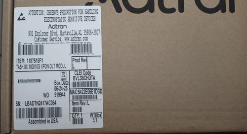 Adtran 1187518f1 ta5k - adtran,